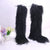 Winter Women Personalized Plush Knee Snow Boots Fashion Sexy Girl's Furry Faux Fur Boots Outdoor Ladies Warm Endure Cold Shoes