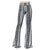 Women Flared Pants Wide Leg Casual Exercise Workout Fitness Stretch Printing Boho Trousers Spring Autumn Lady Mom Pants