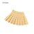 Women Pleated Skirts Summer High Waist Ladies Dance Mini Skirt Harajuku Preppy Style Female Plaid Skirts Yellow Tennis Skirt