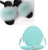 Women's Furry Fur Slippers Travel Fluffy Plush Fox Fur Slides Rainbow Fur Slippers Set  Jelly Purse Bags Match Sets