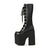 Womens Punk Gothic Super High Platform Wedge Ankle Boots Shoes 16CM Heel Knee Long Cosplay Lolita Creeper Plus Size New 2023