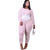 XL-5XL Wholesale Fall 2021 Ladies Yoga Outfit Pink Plus Size Set Long Sleeve Top And Pants Suits 2 Two Piece Female dropshopping