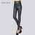 Y2K Elastic Stretch Faux Leather Autumn Winter Pencil Pants Women Velvet PU Leather Pants Female Sexy Skinny Tight Trouser 7172