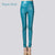 Y2K Elastic Stretch Faux Leather Autumn Winter Pencil Pants Women Velvet PU Leather Pants Female Sexy Skinny Tight Trouser 7172