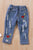 Toddler Girls' Peplum Top and Embroidered Jeans set