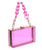 Fashion Acrylic Clear Clutch Messenger Bag