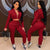 two piece set women tracksuit two piece women sets sweatsuits for female club outfits  2 pieces sets winter clothes 2020